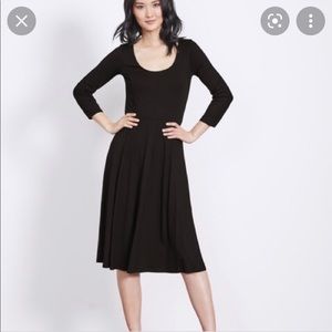 Boden Alannah Jersey Dress 6R. Like new. Black